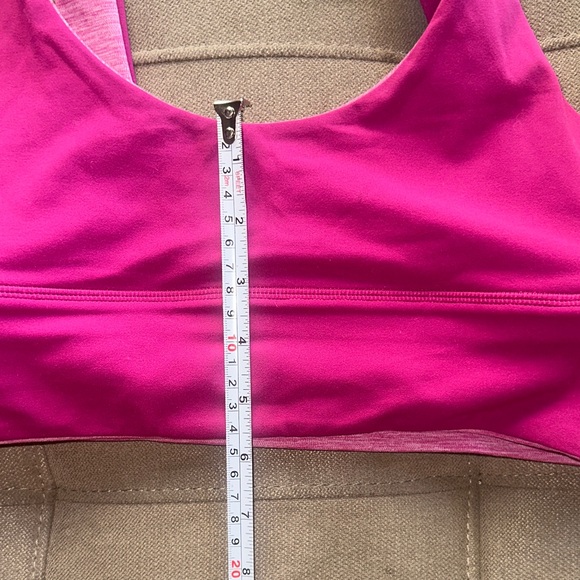 Lululemon Athletica Reversible Vibrant Pink Sports A/B Cup Bra - Picture 6 of 7